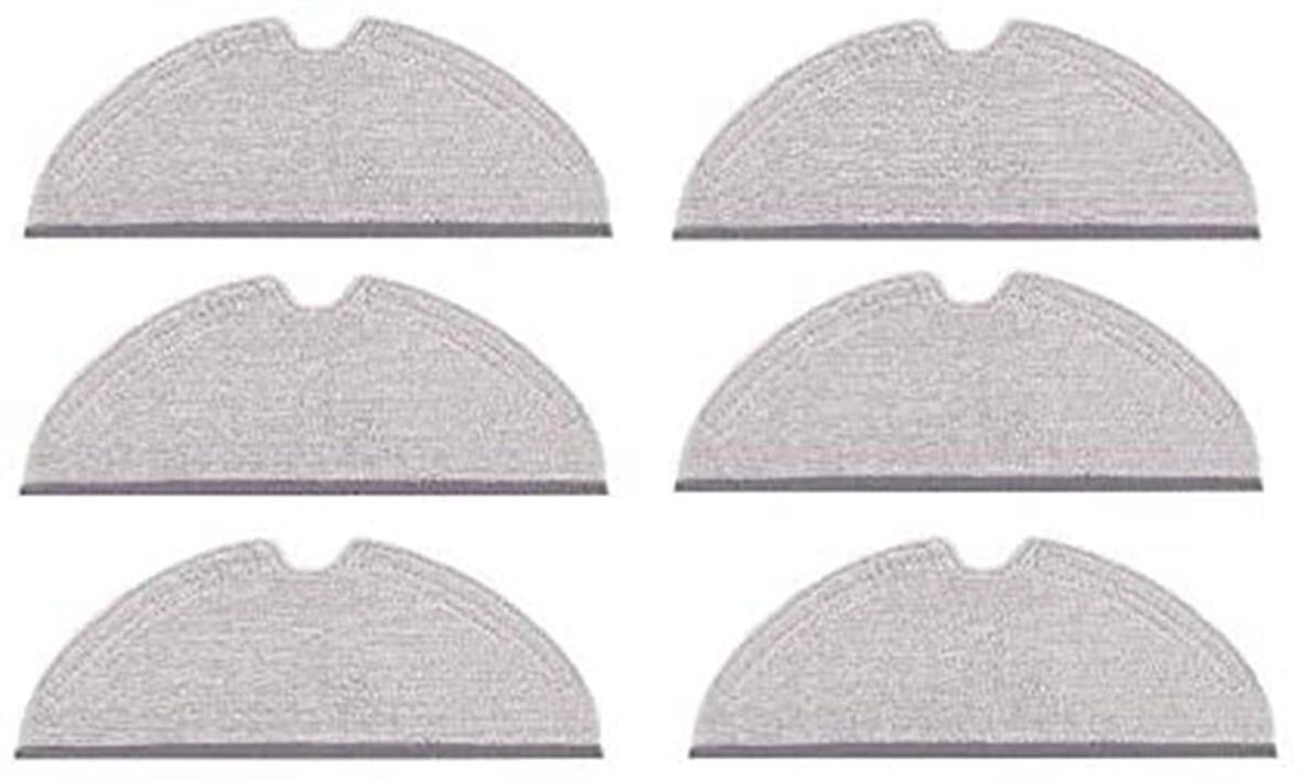 Xiaomi Vacuum Mop 2 Pro + Robot Süpürge Uyumlu 6'lı Mop Bezi-Tam Yüzeyli - MUADİL ÜRÜNDÜR